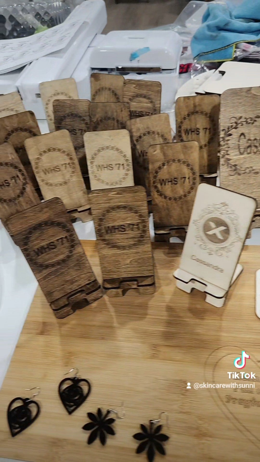 Engraved Phone stand