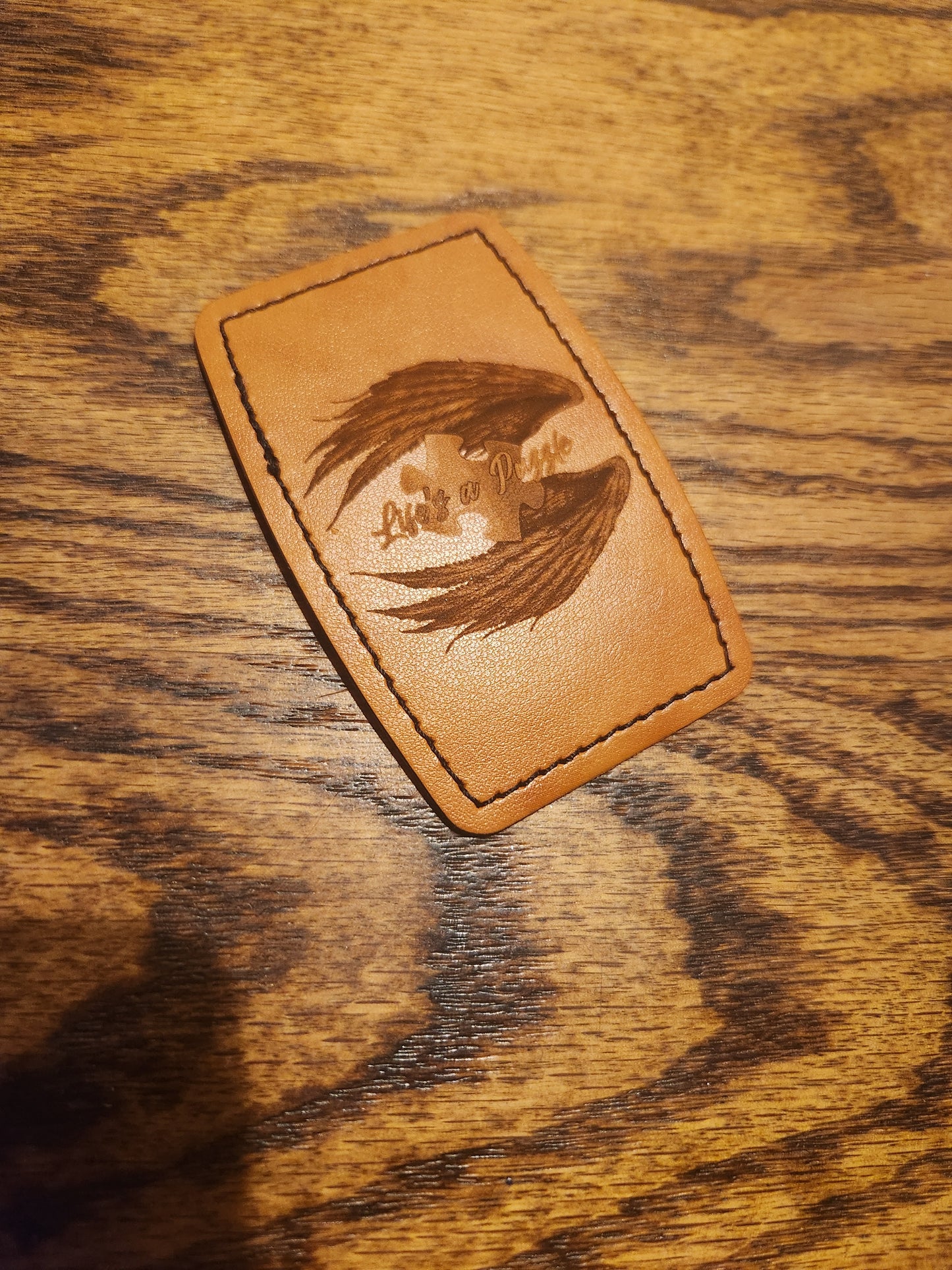 Engraved Hat Patch