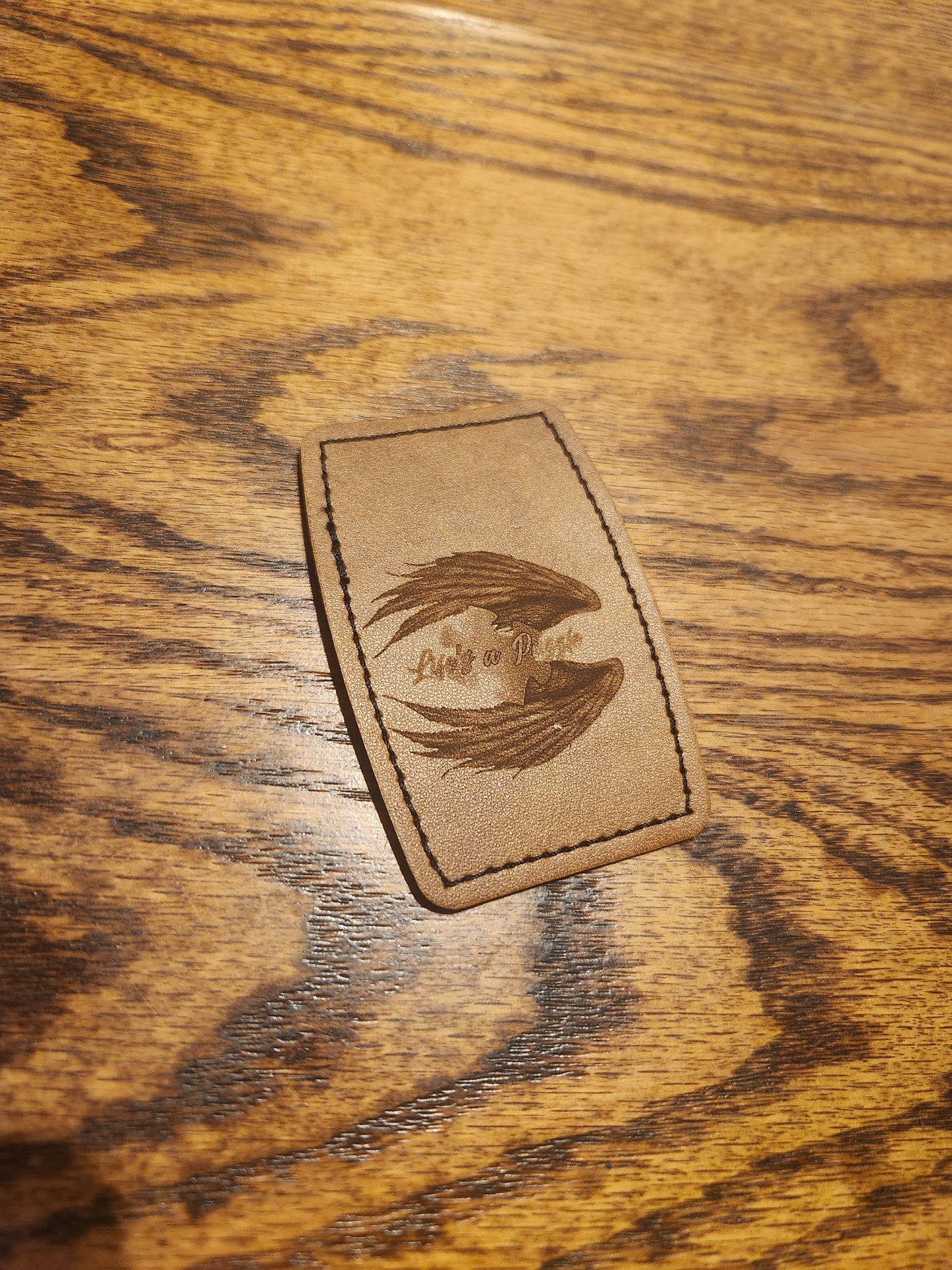 Engraved Hat Patch