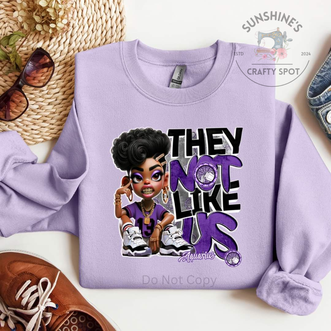 Zodiac They Not Like Us Girl Version