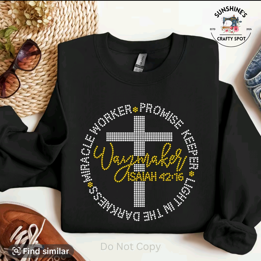 Way Maker Miracle Worker Sparkle Tee