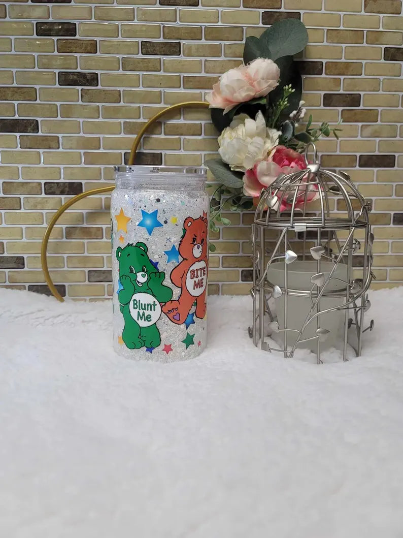 Snow globe tumbler