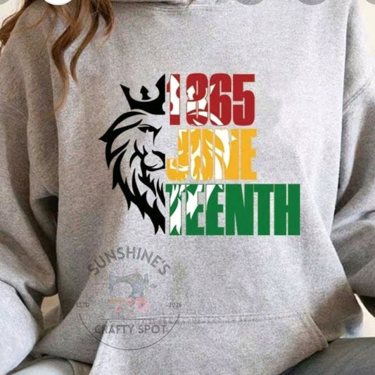 Juneteenth Lion S-XL Tshirt