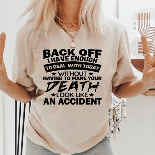 Back Off