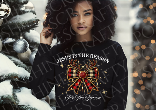 Jesus Is The Reason - Red Bow