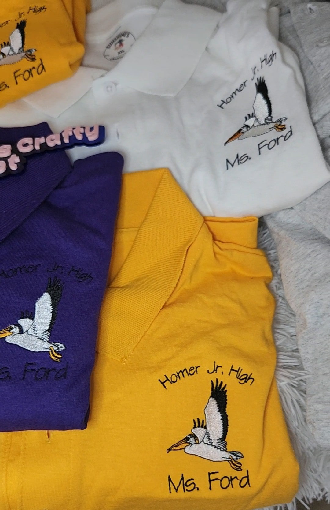 Embroidered HJH Polo Shirt