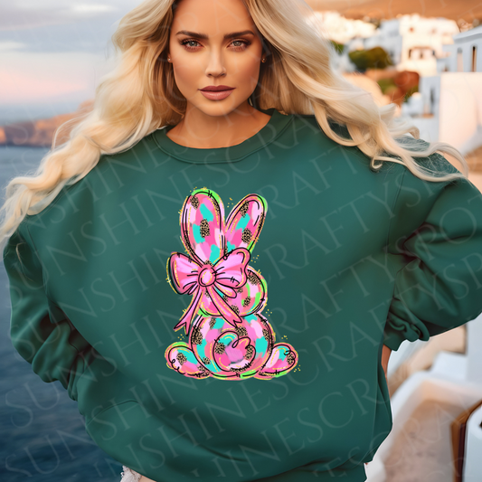 Colorful Easter Bunny Tshirt