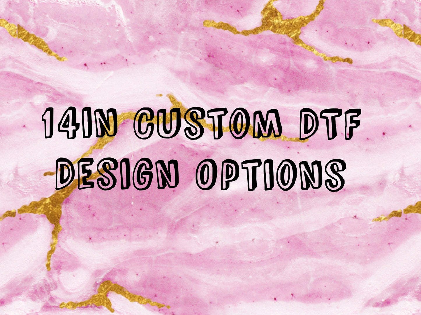 14in Custom DTF Print
